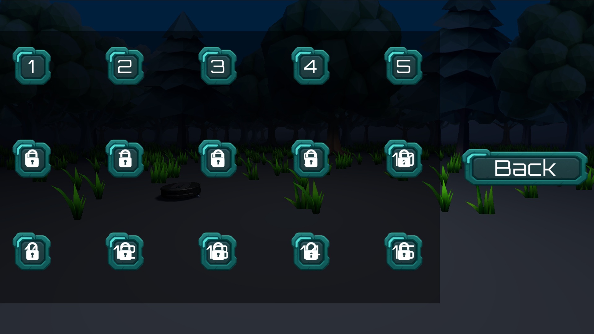 Main Menu level select