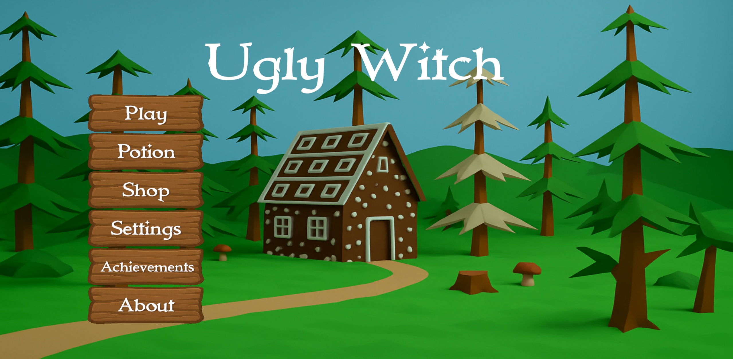 Ugly Witch - Main menu